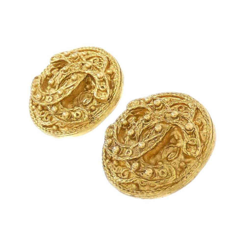 CHANEL Gold Earrings - Picture 2 of 3